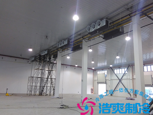餐飲公司建造21000立方米大型食品冷藏庫造價多少錢？_浩爽制冷