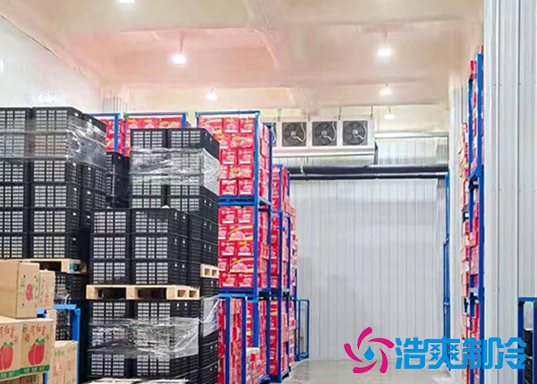 水果冷庫保鮮庫建造價(jià)格是多少錢？-浩爽制冷