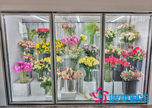 花店冷庫適合風(fēng)冷還是直冷？-浩爽制冷