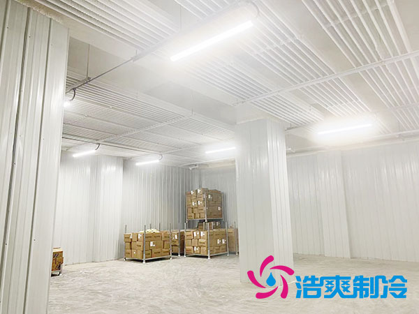 北海果蔬冷庫噴涂造價多少錢？-浩爽制冷