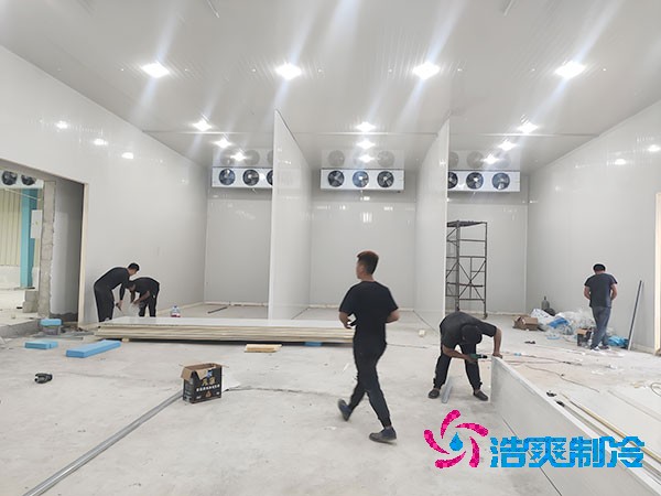 5000平米生鮮冷鏈果蔬保鮮冷庫(kù)建造安裝造價(jià)多少錢(qián)？-浩爽制冷